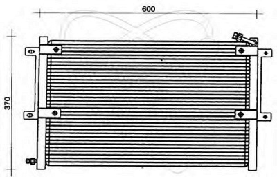 ELECTRO AUTO 30a0010 -  Конденсатор, кондиционер